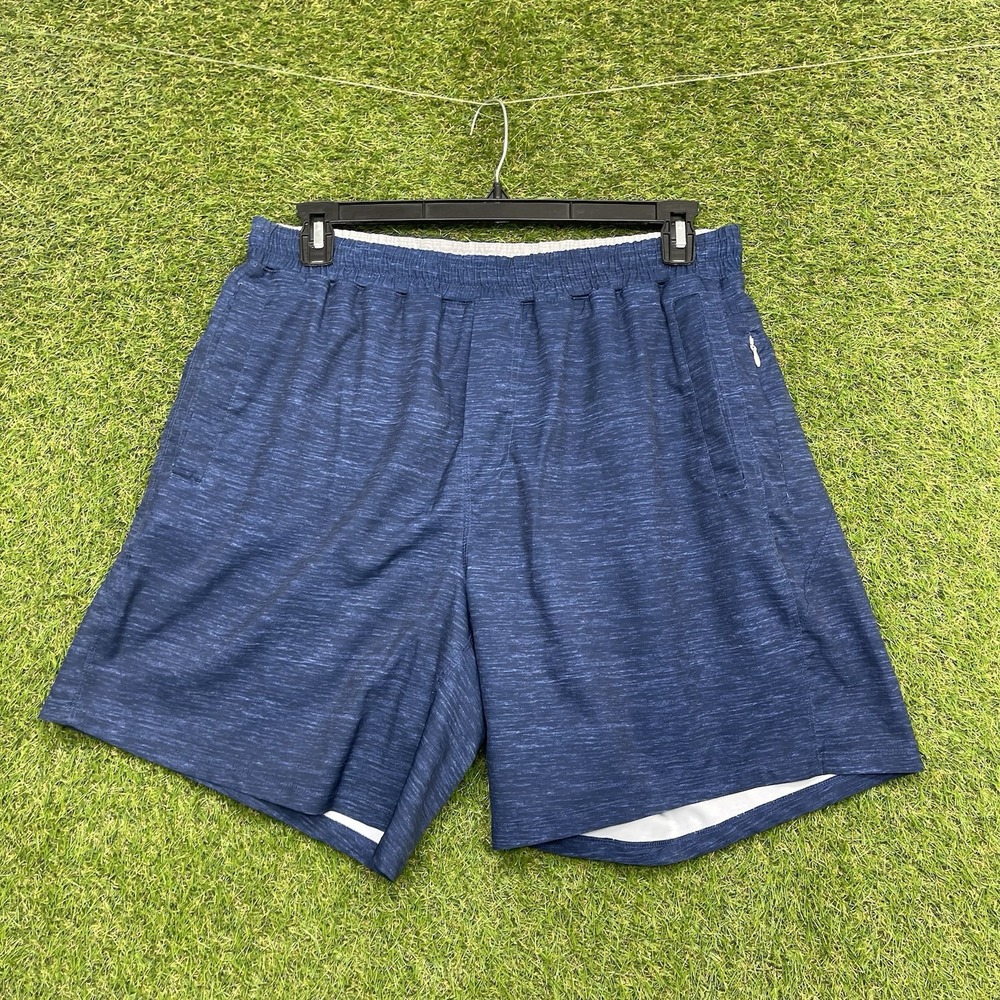 Freeballers Shorts Mens 3XL XXXL Blue Swim Trunks Lined Performance Stretch